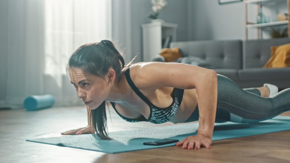 girl doing floor exercise